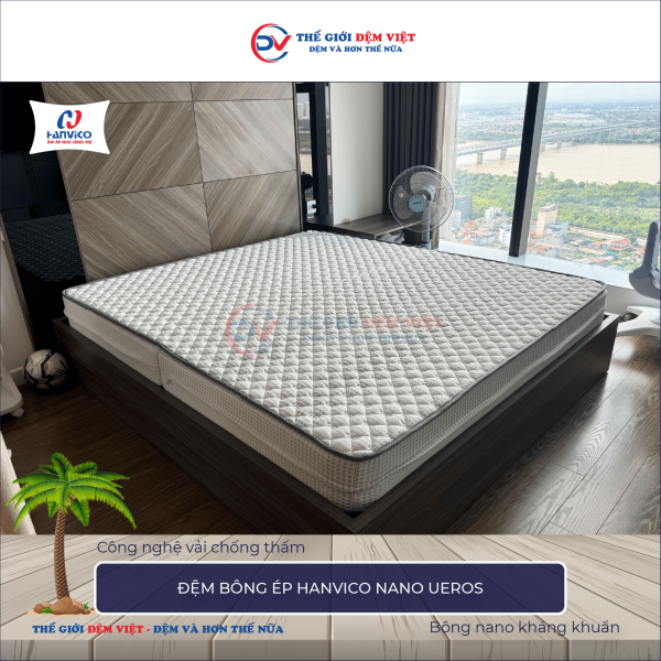 Đệm Nano Ueros Hanvico 10